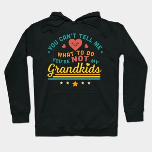 You Can't Tell Me What To Do You're Not My GrandKids Hoodie